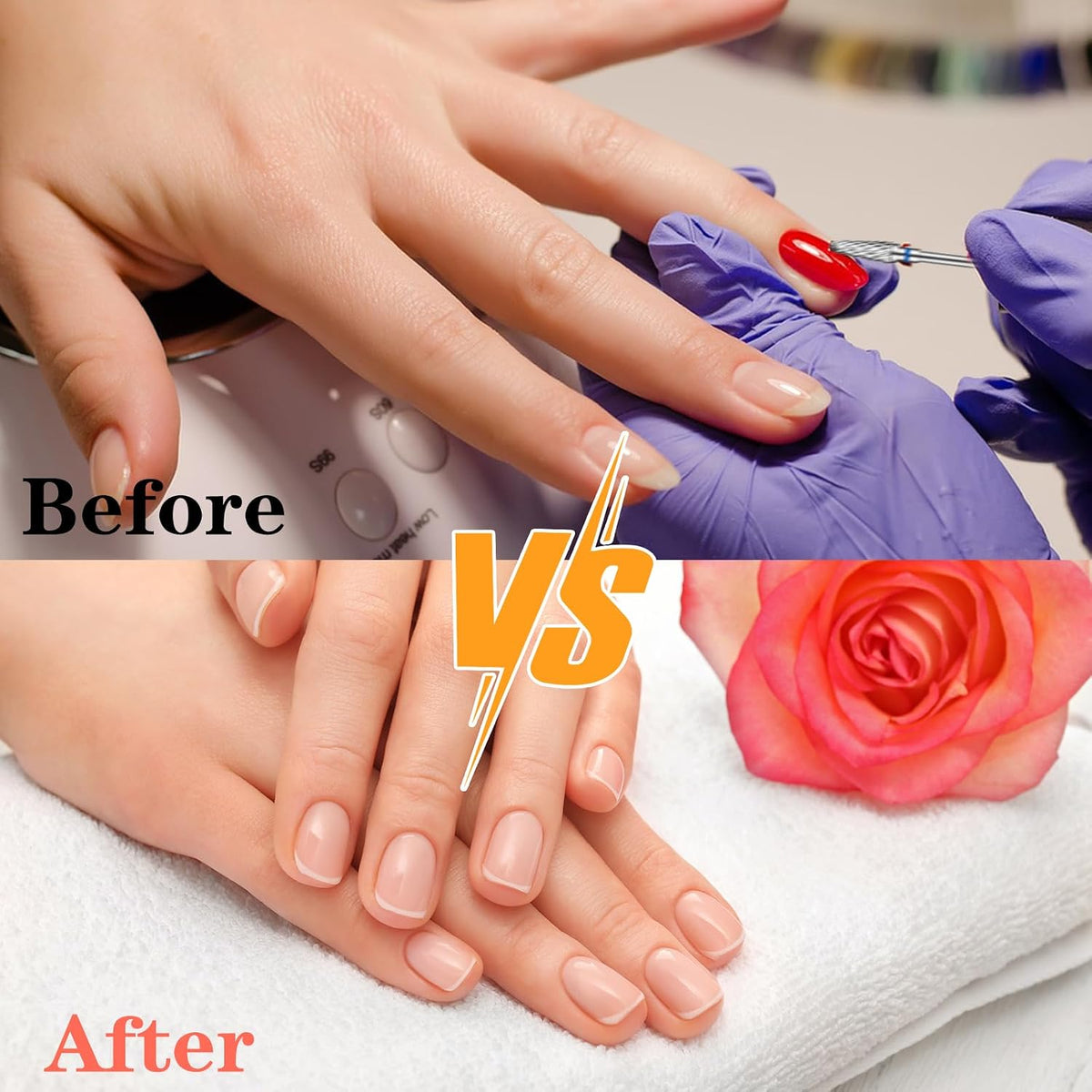 Nail Drill Bits Set Tungsten Steel Nail Bits 1.77 Inches Diamond Cuticle Electric Nail File 6Pcs Nail Art Tools Sanding Bit Set Carbide Remover Bits for Manicure Pedicure Home Salon DIY Apply