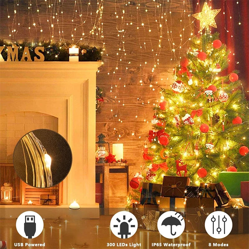 3M LED Lights String Fairy Decoration 