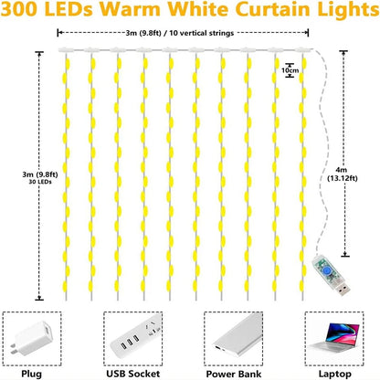 3M LED Lights String Fairy Decoration 